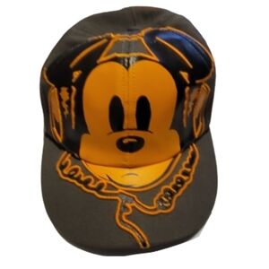 DISNEY PARKS baseball cap Mickey Mouse wearing headphones cap hat